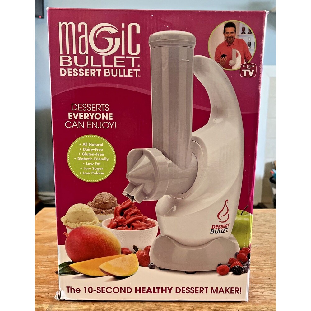 Magic Bullet Dessert Bullet Blender Frozen Treat Maker Fruit